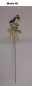 Preview: Blumenstecker mit Holzraben - Länge: ca. 24 cm - verschiedene Ausführungen