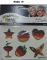 Preview: Deutschland-Gesichtssticker in Schwarz, Rot und Gelb – Fanparty-Zubehör jetzt online kaufen