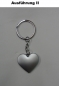 Preview: Metall-Schlüsselanhänger mit Herz - verschiedene Ausführungen