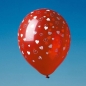 Preview: Luftballon mit Druck "Herz" - Abnahmemenge: 5 Stück/Paket oder 100 Stück/Paket