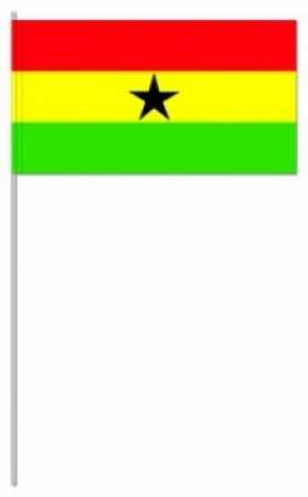 Papierfähnchen "Ghana"