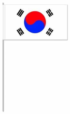 Papierfähnchen "Süd-Korea"