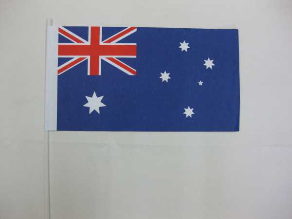 Papierfähnchen "Australien" 10 Stück