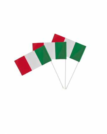 Papierfähnchen "Italien" - 50 Stück/Paket