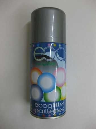 Glitterspray - silber - 150 ml