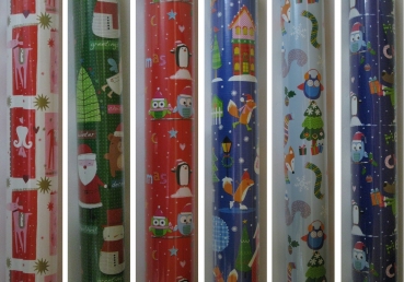 Weihnachts-Geschenkpapier "Hits for Kids" - 2 m