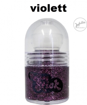 Glitzerroller - 30 ml - Farbe: blau, bunt, gold, multicolour, violett oder silber