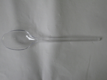 Löffel - transparent - 100 Stück