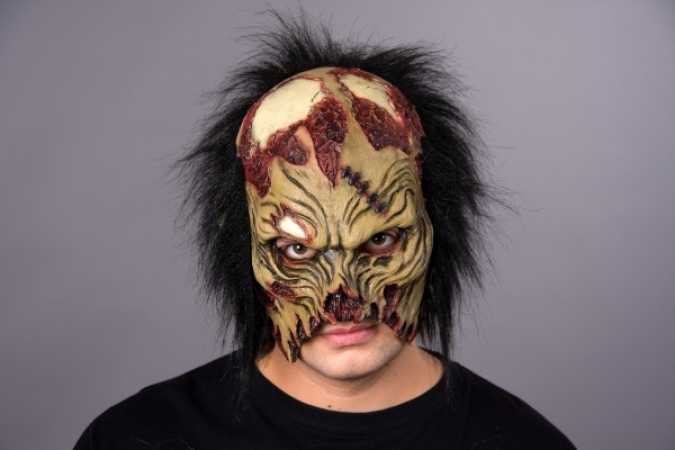 Gruslige Gesichtsmaske Dämon – Karnevals-Masken und Kostüme jetzt online kaufen!