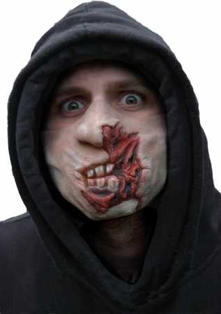 Halloween Zombie Gesichtsmaske Decayed Dan – Karnevals-Masken und Kostüme jetzt online kaufen!