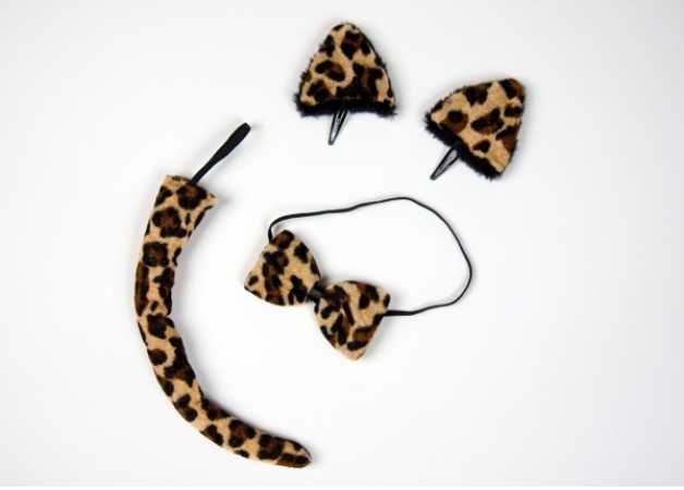 Leopardenset mit Ohren jetzt online kaufen