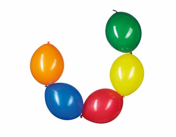 Ketten-Luftballons - 10 Stück/Paket