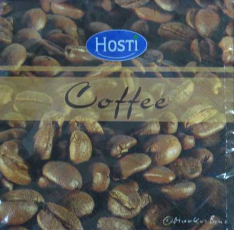 Serviette »Coffee beans« kaufen | im Online-Shop von Papier & Party