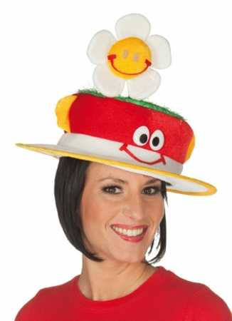 Witziger Smiley-Clown-Hut – Kostüm jetzt online kaufen