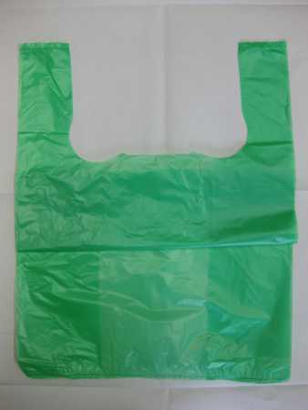 Hemdchentragetaschen - grün -300 + 180 x 550 - 100 Stück