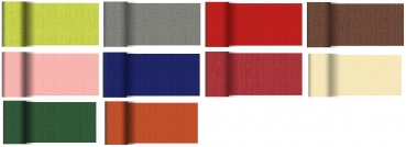 Dunicel-Tischläufer - Linnea - 15 cm breit - 20 m - verschiedene Farben