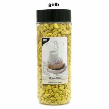Deko-Granulat - 2 - 3 mm - 500 ml - Farben: champagner, gelb, apfelgrün, lila, rot oder weiß