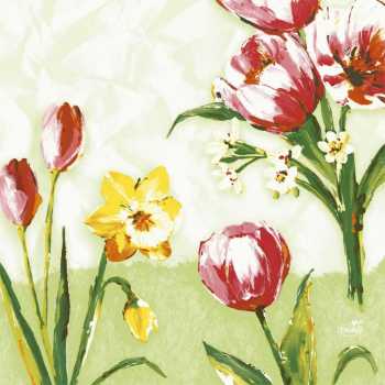 Serviette »Red Tulip« kaufen | im Online-Shop von Papier & Party