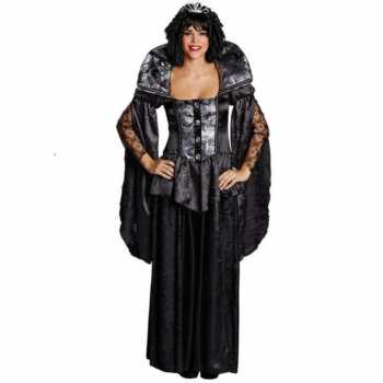Gothickleid "Dark Queen" - Größe: 36 - 42 - ohne Kopfbedeckung