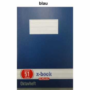 Oktavheft - DIN A6 - liniert - 32 Blatt