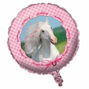 Folienballon "weißes Pferd"